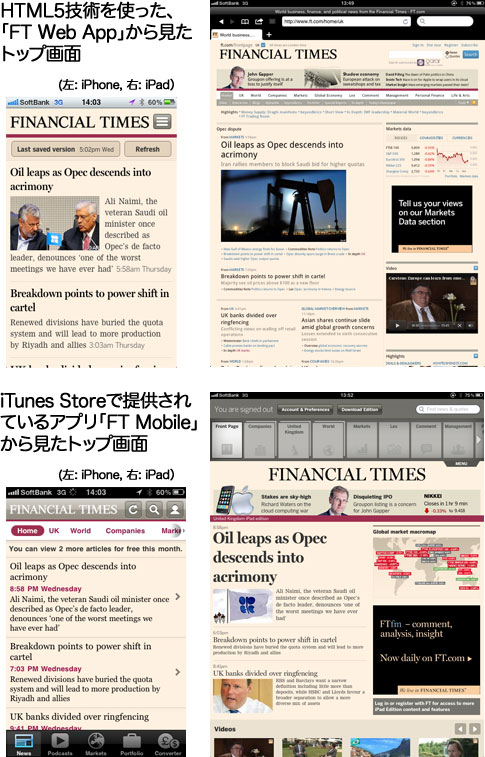 ijHTML5ZpguFT Web Appv猩gbv iEjiTunes StoreŒ񋟂ĂuFT Mobilev猩gbv