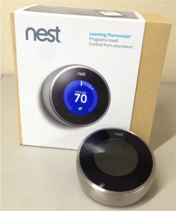 【写真5】Nestサーモスタット