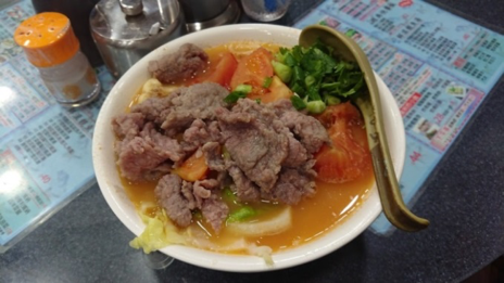 牛肉トマト麺