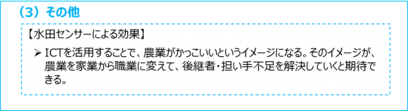 稲作経営におけるICTニーズと水田センサ活用による効