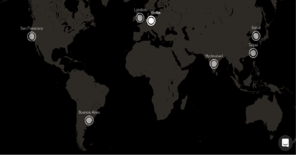 【図2】Global Residential Locations