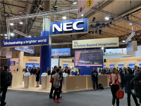 MWC2019　NECブース