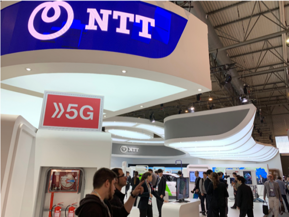 MWC2019　NTTブース