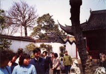 【写真10】35年前の上海・豫園