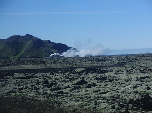 【写真18】アイスランドの大地とBlue Lagoon