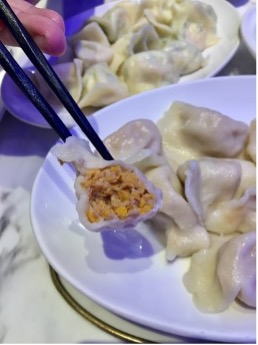 【写真6】ウニ餃子