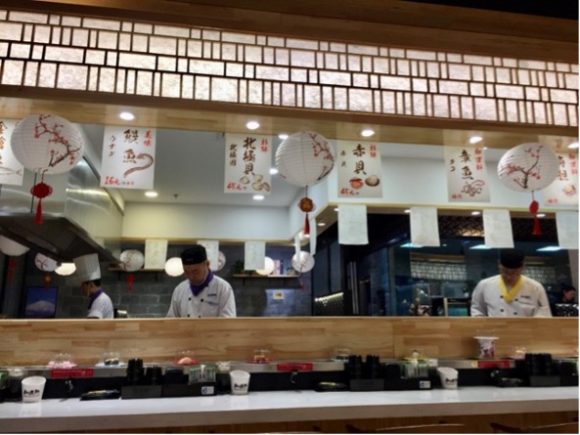 【写真9】大連にある日本料理のお店