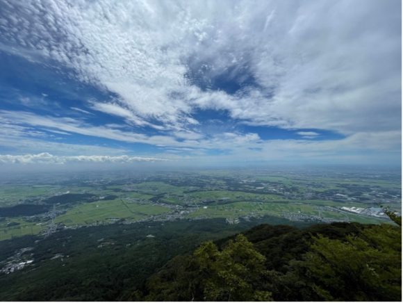 【写真2】男体山の山頂からの景色