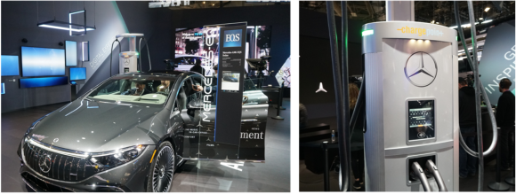 【写真4】Mercedes-Banz社のEV Charging Partner