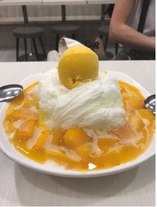 【写真10】台湾かき氷(雪花冰)