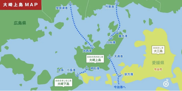 【図1】大崎上島MAP