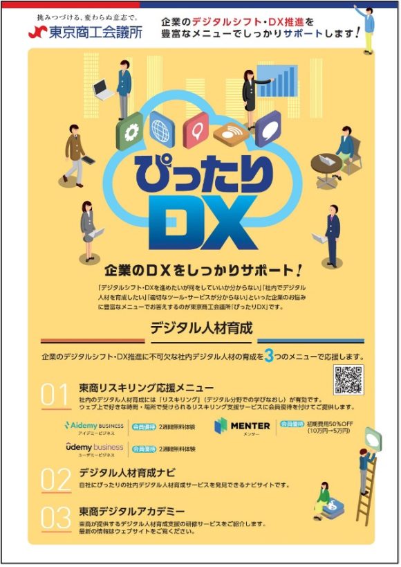 【図3】「ぴったりDX」のデジタル人材育成