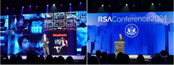 RSAC 2024を彩ったCelebrities(左: Matthew Broderickさん、右: Antony Blinkenさん)