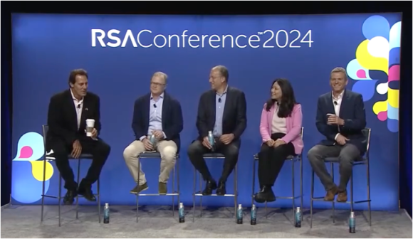 “The State of Venture Capital in Cybersecurity”の参加者たち(出典: RSAC)