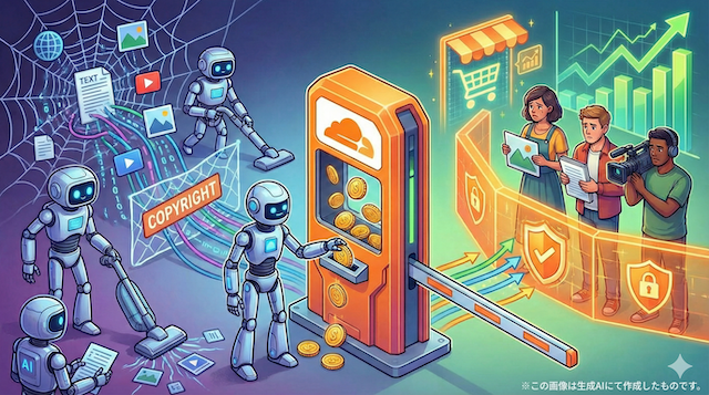 新たなデータビジネスになるか：Cloudflareによる「Pay per Crawl」導入の影響