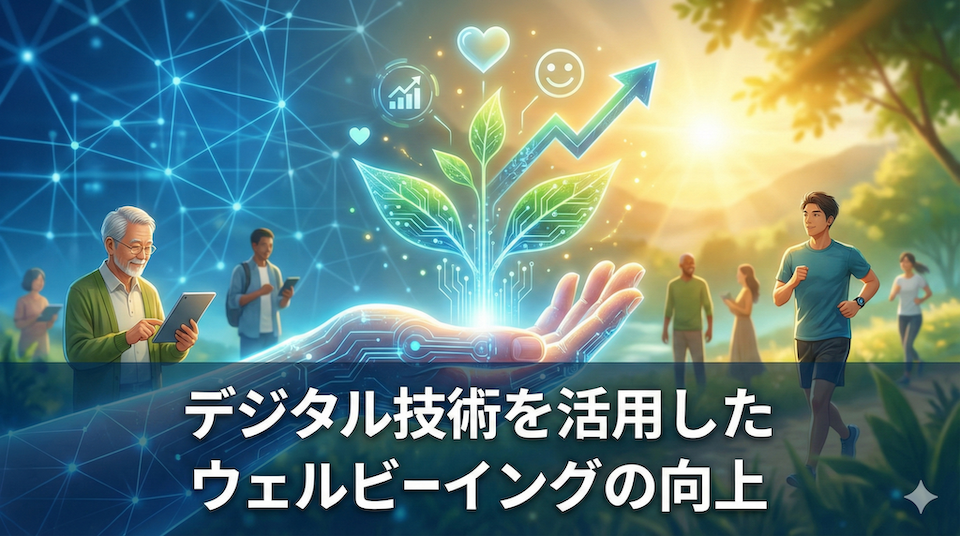 デジタル技術を活用したウェルビーイング(Well-being)の向上