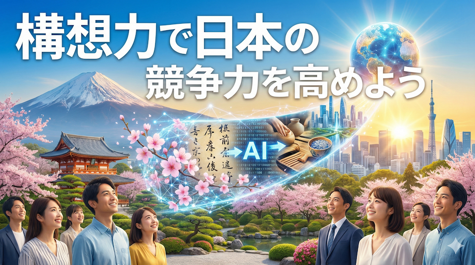 構想力で日本の競争力を高めよう